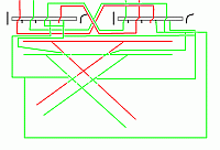 Weichenstrae Kopfbahnhof