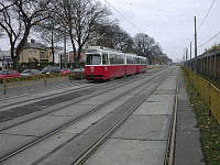 Betonfahrbahn in Wien