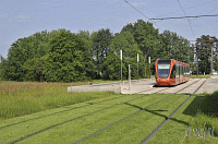 Straenbahn in Le Mans